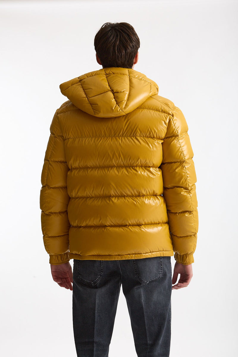 Piumino in nylon lucido giallo men Herno - 4