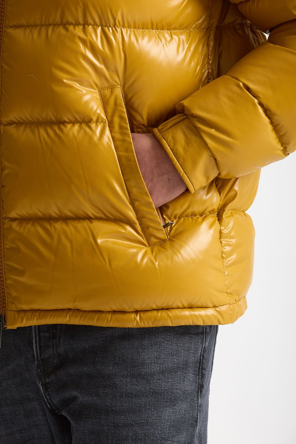 Piumino in nylon lucido giallo men Herno - 6