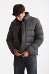 Piumino in nylon grigio men Herno - 1