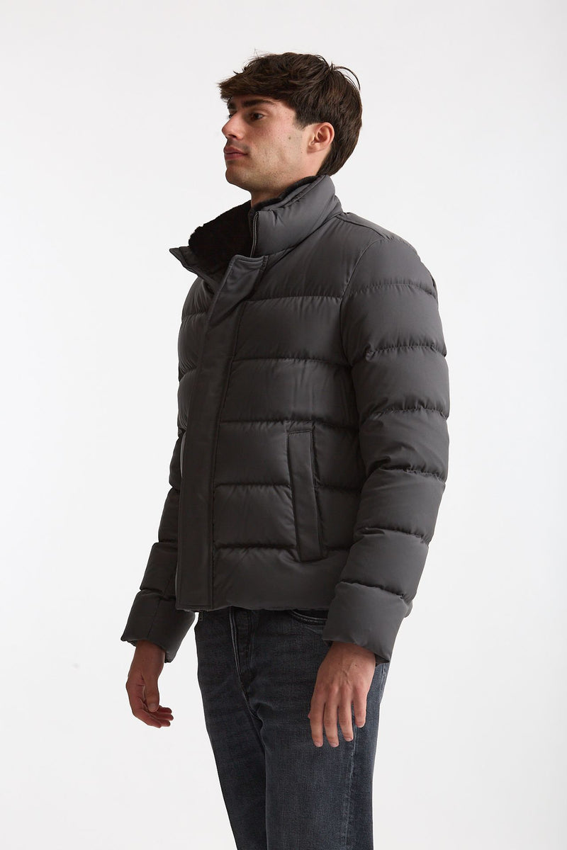Piumino in nylon grigio men Herno - 3