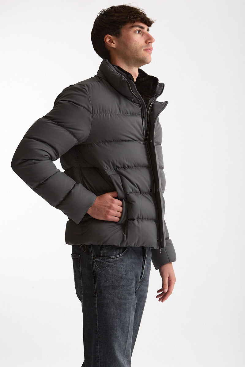 Piumino in nylon grigio men Herno - 6