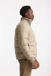 Piumino esterno in lana e seta beige men Herno - 3