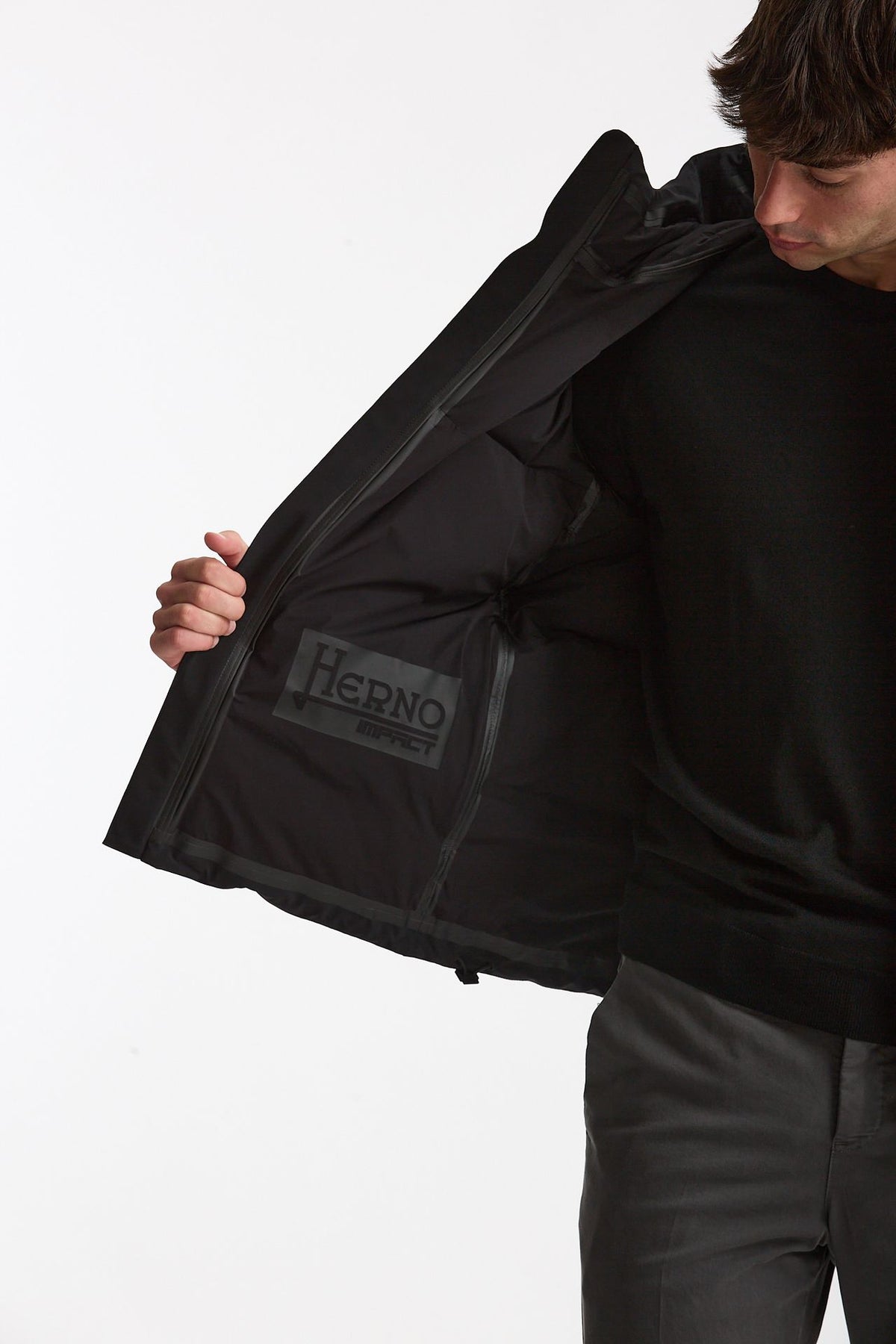 Piumino NEW IMPACT nero men Herno - 7