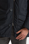 Giubbino esterno in nylon stretch blu men Herno - 10