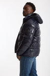 Piumino blu in nylon lucido men Herno - 1