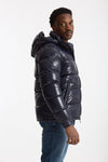 Piumino blu in nylon lucido men Herno - 5