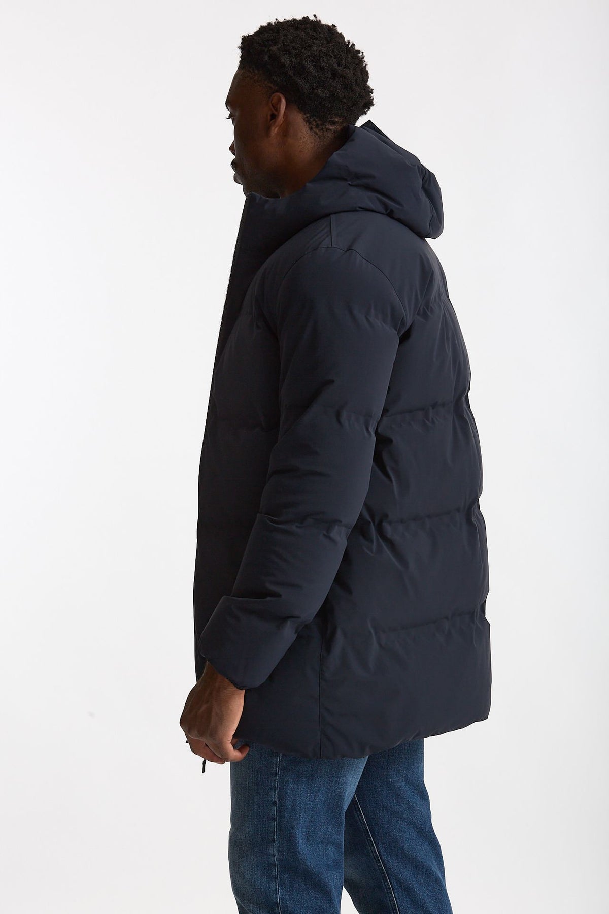 Piumino NEW IMPACT lungo blu men Herno - 3