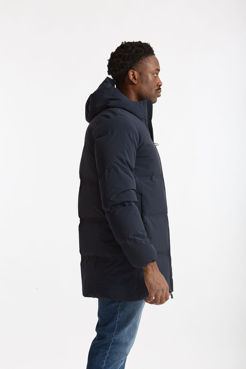 Piumino NEW IMPACT lungo blu men Herno - 5