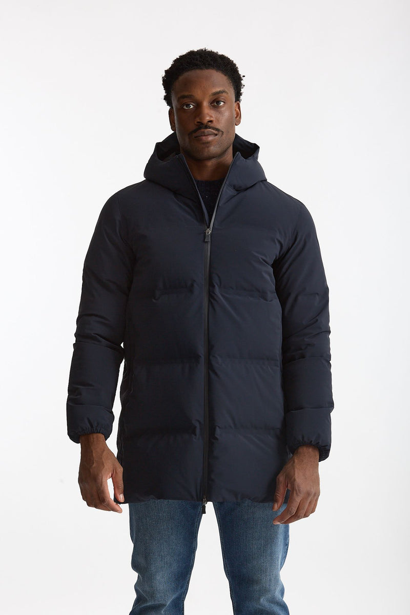 Piumino NEW IMPACT lungo blu men Herno - 1
