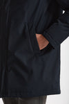 Parka in nylon e viscosa blu men Herno - 8