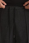 Pantalone in Jersey di viscosa grigio men Hosio - 6