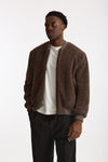 Bomber in lana marrone men Hosio - 1