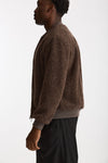 Bomber in lana marrone men Hosio - 2