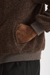 Bomber in lana marrone men Hosio - 8