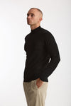 Lupetto in lana rasata nero men Hosio - 4