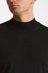 Lupetto in lana rasata nero men Hosio - 5
