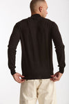 Lupetto in lana rasata marrone men Hosio - 3