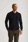Maglia in lana supergeelong blu men Hosio - 1