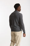 Maglia in lana supergeelong grigio men Hosio - 2