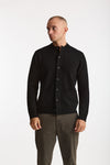Cardigan in lana supergeelong nero men Hosio - 2