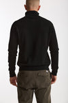 Cardigan in lana nero men Hosio - 3