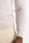 Dolcevita in lana rasata rosa chiaro men Hosio - 6