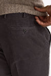 Pantalone in velluto di cotone stretch grigio men Incotex - 7