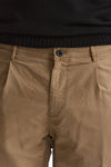 Pantalone cotone stretch microlavorato cammello men Incotex - 5