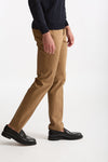 Pantalone cotone stretch cammello men Incotex - 1