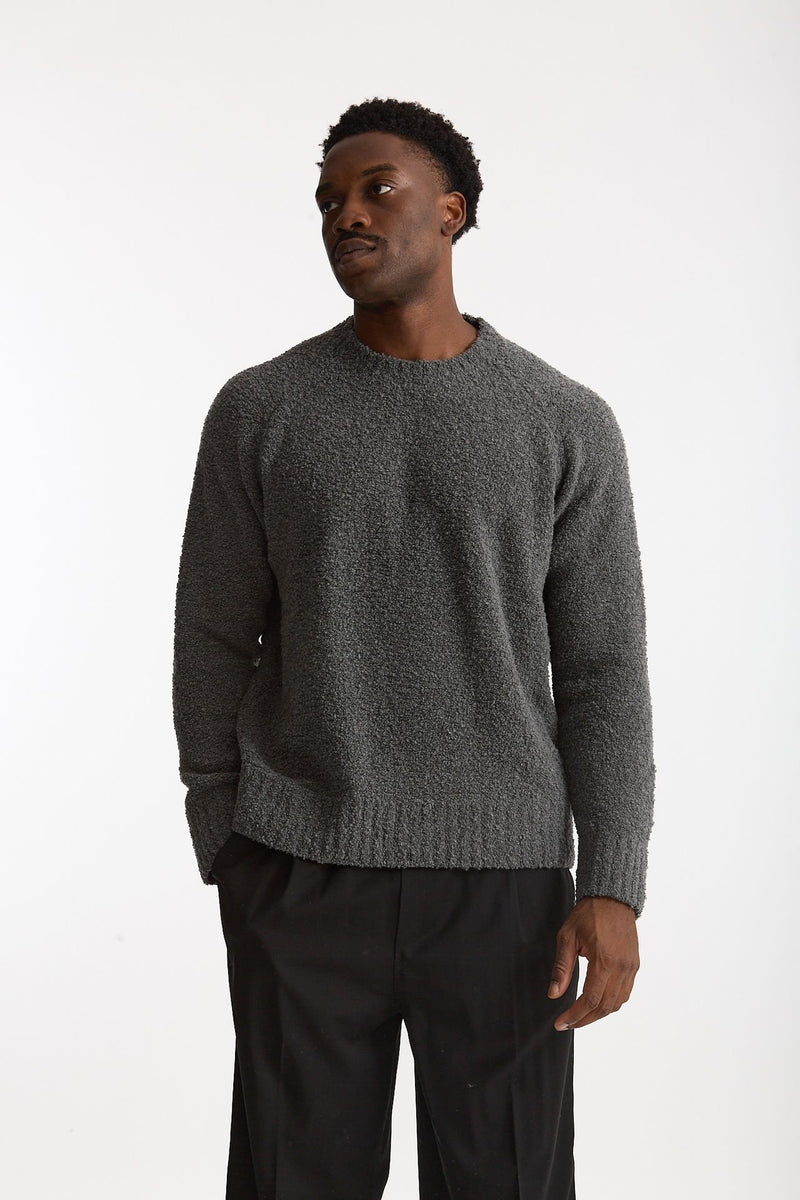 Maglia in lana grigio men Laneus - 2