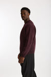 Maglia in lana bordeaux men Laneus - 2
