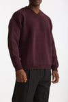 Maglia in lana bordeaux men Laneus - 6