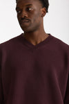 Maglia in lana bordeaux men Laneus - 4
