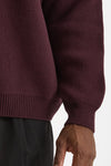 Maglia in lana bordeaux men Laneus - 5