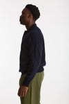 Polo lana e cashmere blu men Laneus - 2