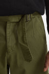 Pantalone in cotone verde men Laneus - 5