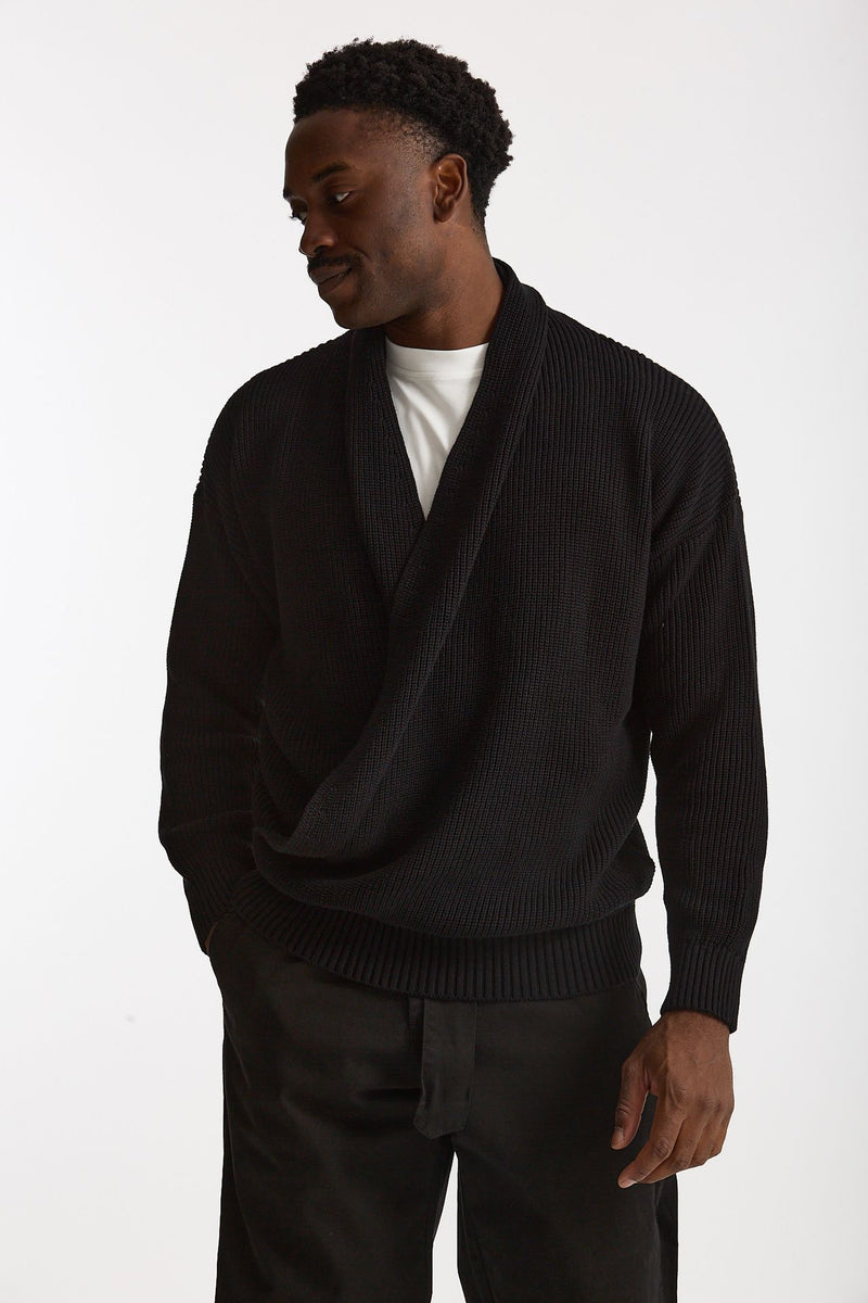 Maglia in cotone nero men Laneus - 1