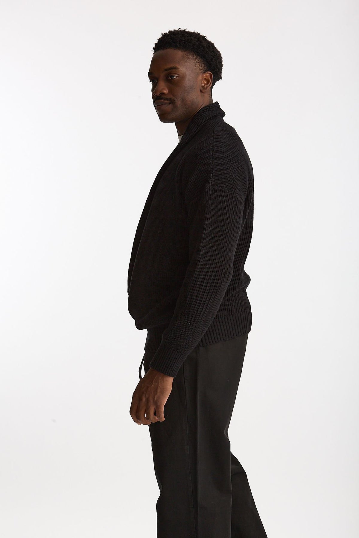 Maglia in cotone nero men Laneus - 2