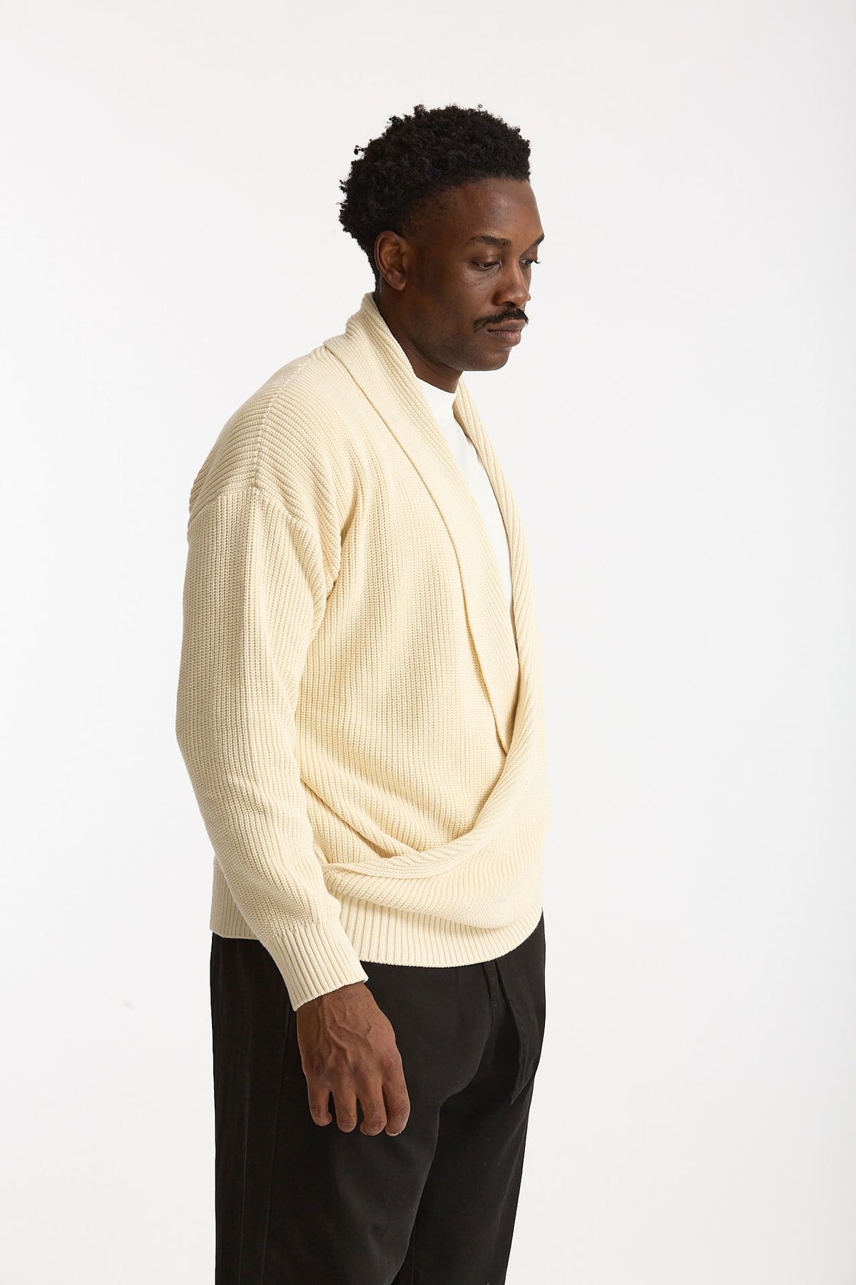 Maglia in cotone panna men Laneus - 1