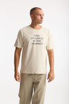 T-shirt in cotone panna men Laneus - 1