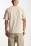 T-shirt in cotone panna men Laneus - 3