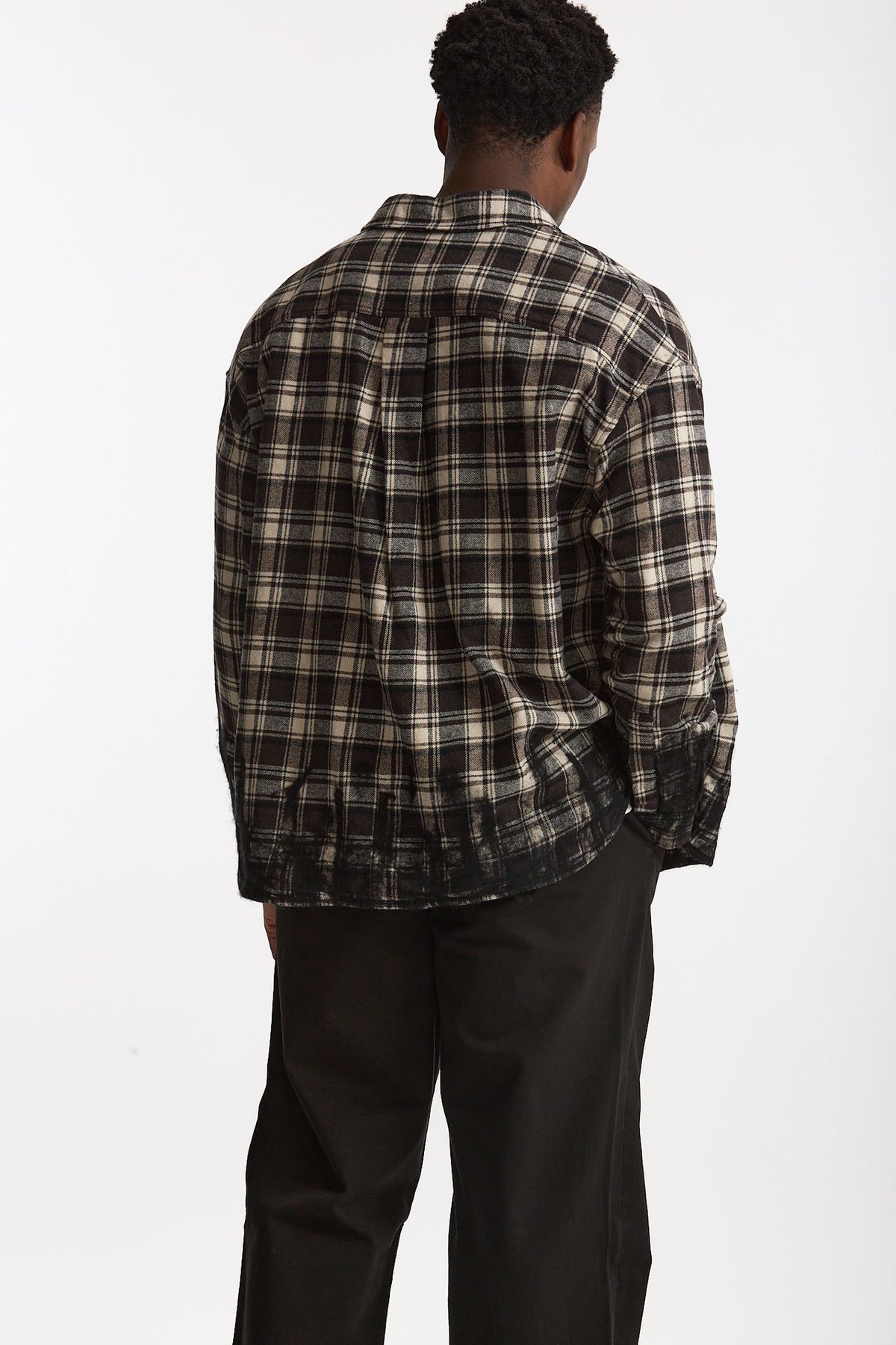 Camicia in flanella scozzese men Laneus - 3