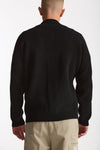 Cardigan in lana nero men Laneus - 3