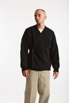 Cardigan in lana nero men Laneus - 4