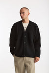 Cardigan in lana nero men Laneus - 9