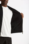 Bomber Lana e cashmere nero men Laneus - 7