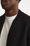 Bomber Lana e cashmere nero men Laneus - 8