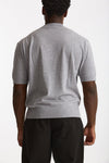 T-shirt in lana grigio men Laneus - 3