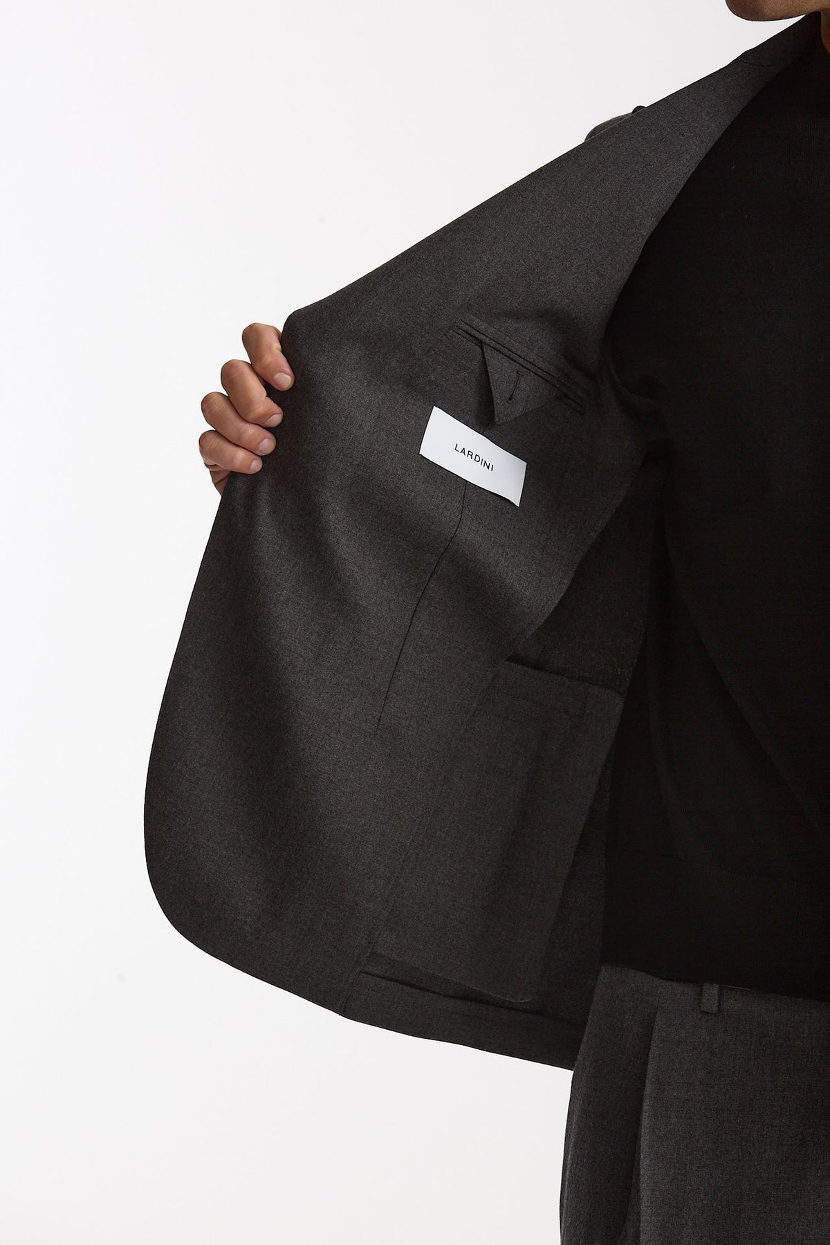 Abito monopetto grigio men Lardini - 8