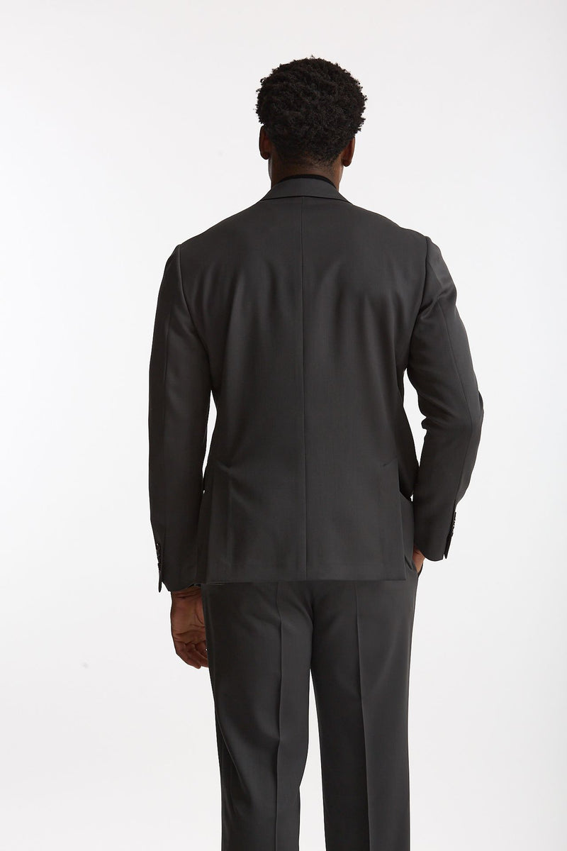 Abito doppiopetto lana tecnica grigio men Lardini - 2